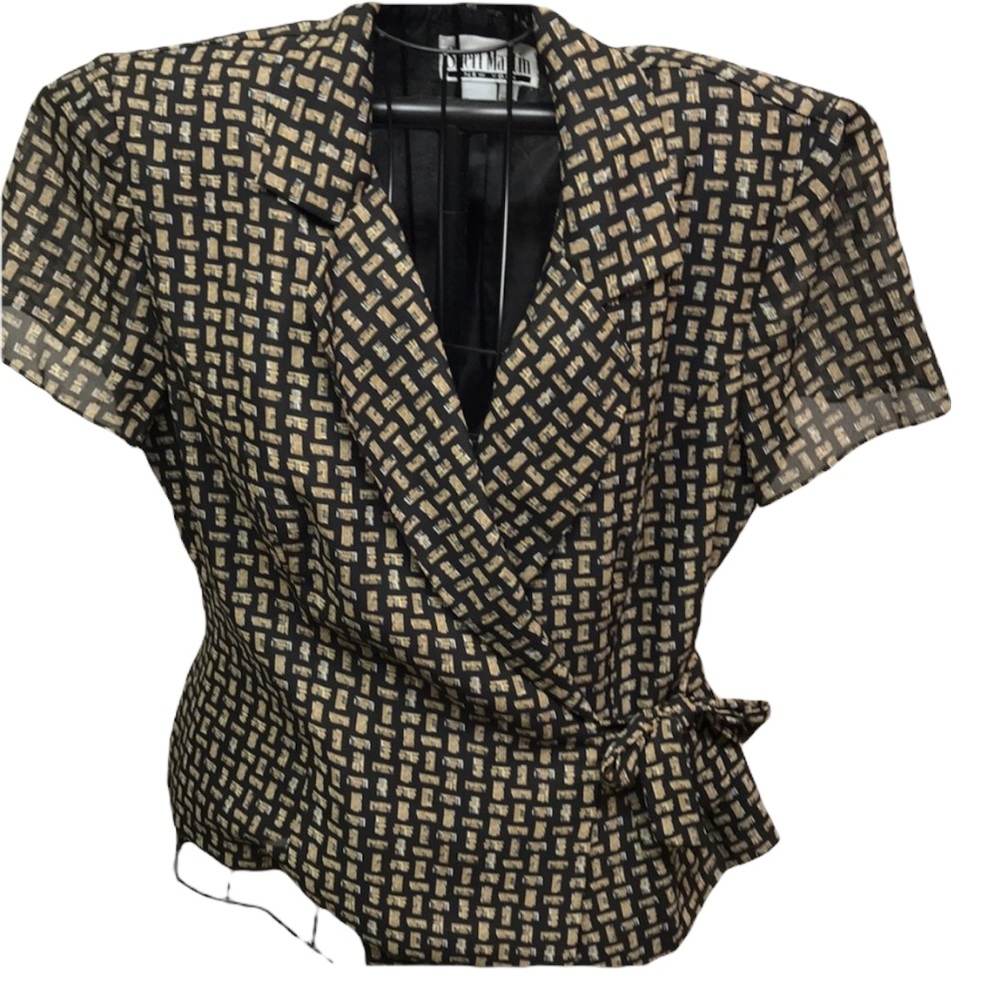 Sheri Martin Wrap Blouse